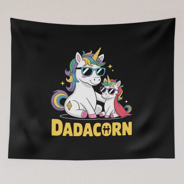 Item preview, Dadacorn Unicorn Dad and Kid - Best Father's Day  designed and sold by NeomiStoreSS.