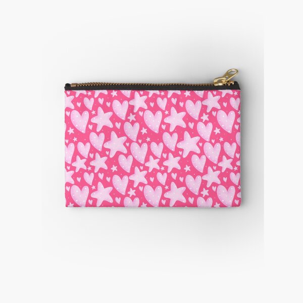 Item preview, heart star valentines seamless pattern  designed and sold by KJackArtwork.