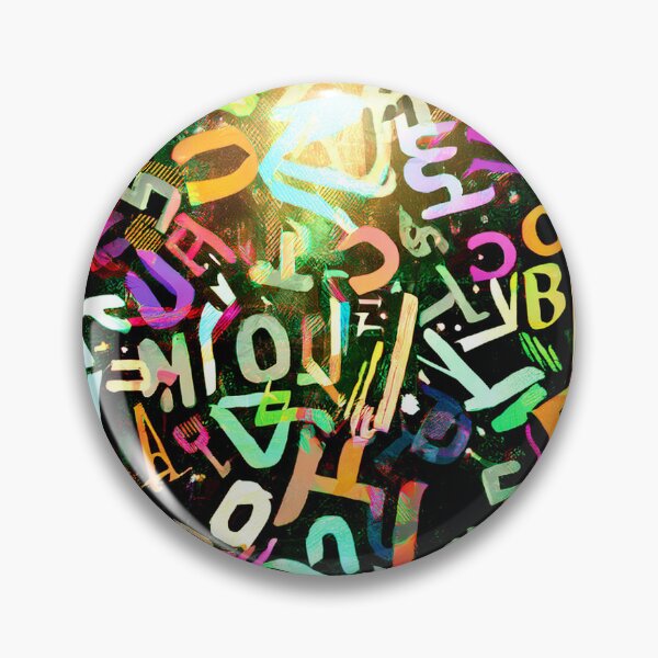 Item preview, Glitch Multiletter Art designed and sold by CharlottePlaceArt.