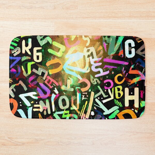Item preview, Glitch Multiletter Art designed and sold by CharlottePlaceArt.