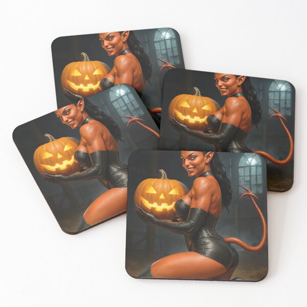 Item preview, Demoness happy Halloween   designed and sold by CathryneDelamort.