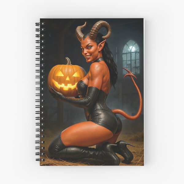 Item preview, Demoness happy Halloween   designed and sold by CathryneDelamort.