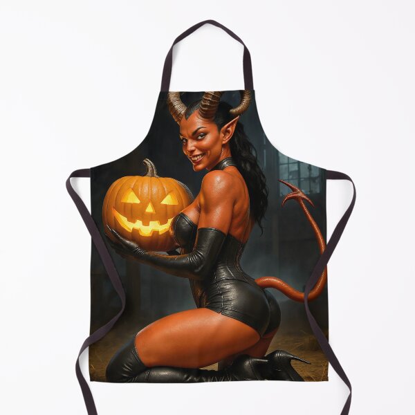 Item preview, Demoness happy Halloween designed and sold by CathryneDelamort.