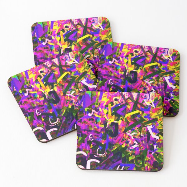 Item preview, Glitch Multiletter Art designed and sold by CharlottePlaceArt.