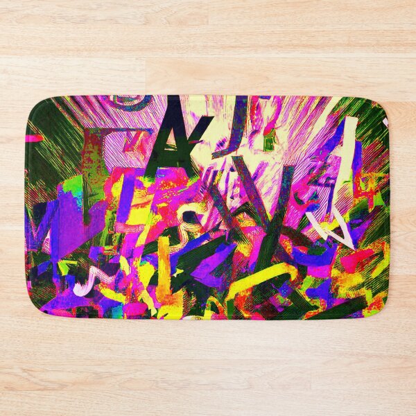 Item preview, Glitch Multiletter Art designed and sold by CharlottePlaceArt.