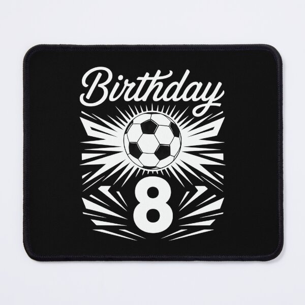Artikelvorschau, 8. Geburtstag Birthday Boy Geburtstagskind Fußball entworfen und verkauft von Bandikonsalez.