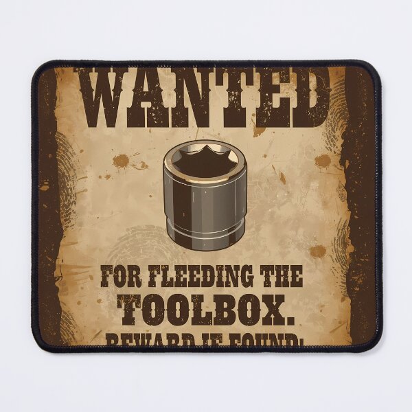 Item preview, Funny Mechanic Gift for Dad | Wanted 10mm Socket | Car Guy Birthday Gift designed and sold by LoliDesignShop.