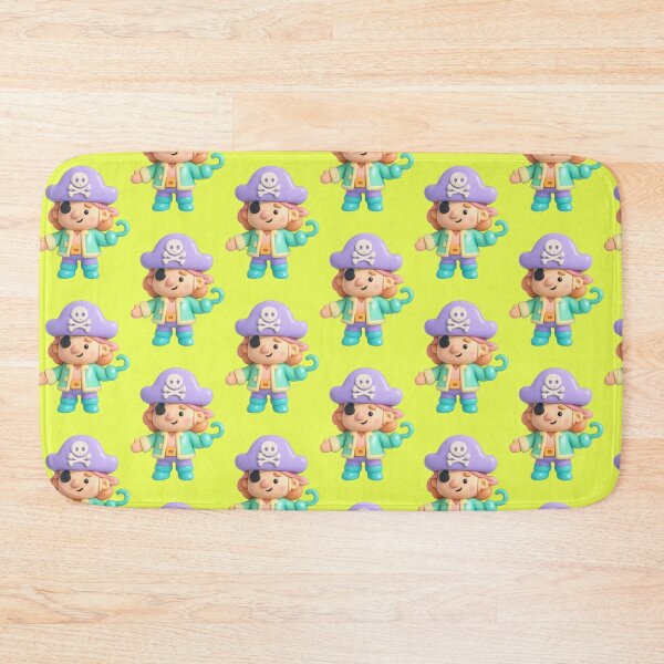Item preview, Kawaii pirate woman, pastel colors designed and sold by Mauswohn.