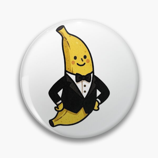 Item preview, Banana in a Tuxedo designed and sold by Myra365Art.