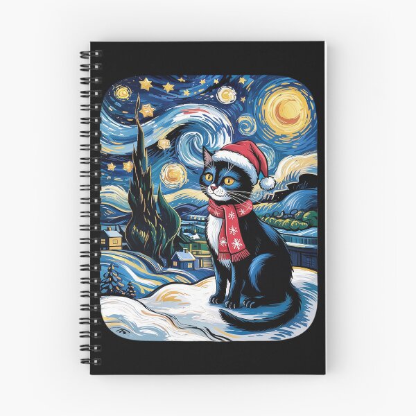 Item preview, Cat Night Style Christmas Funny Graphic Men Women Kids designed and sold by VladoZork.