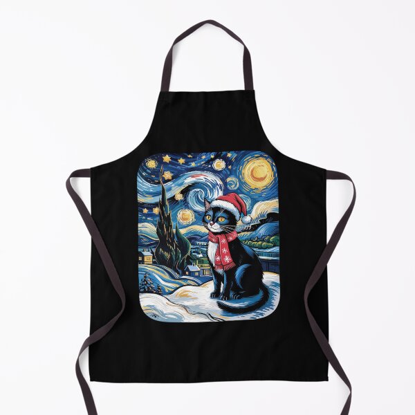 Item preview, Cat Night Style Christmas Funny Graphic Men Women Kids designed and sold by VladoZork.