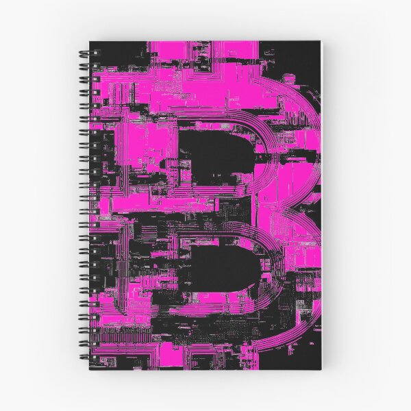 Item preview, Glitch Letter B Art designed and sold by CharlottePlaceArt.