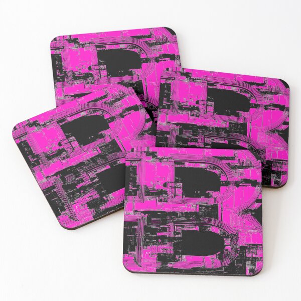 Item preview, Glitch Letter B Art designed and sold by CharlottePlaceArt.
