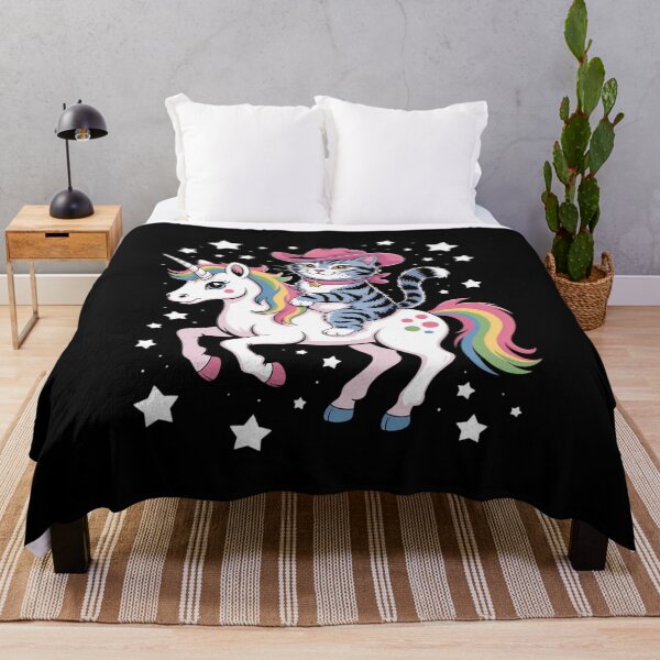 Item preview, Caticorn Star Rider Cosmic Rainbow designed and sold by AmparoBoyle.