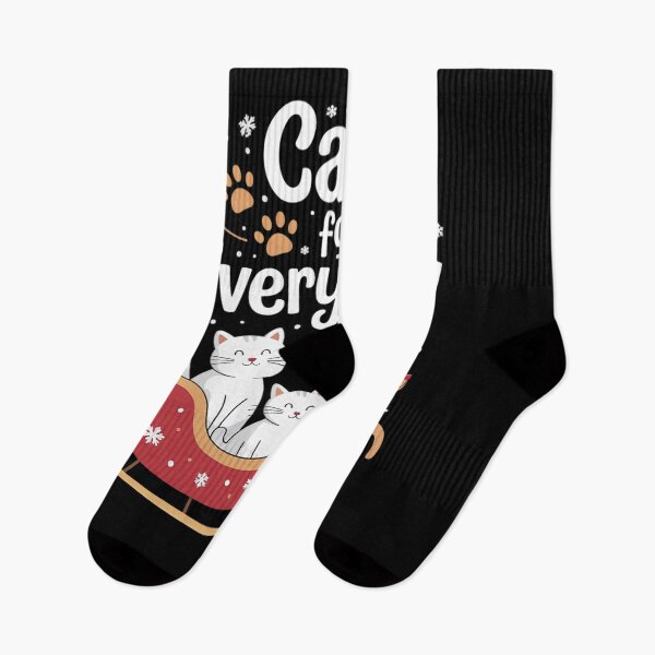 Item preview, Cats For Everybody Funny Christmas Santa Cat Lover Men Women Kids designed and sold by VladoZork.