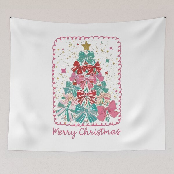 Item preview, Merry Christmas Bow Tree designed and sold by Fenenkorollan.
