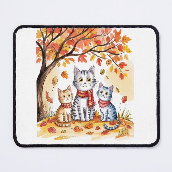 Item preview, Cats Autumn Fall Funny Thanksgiving Cat Lovers designed and sold by VladoZork.