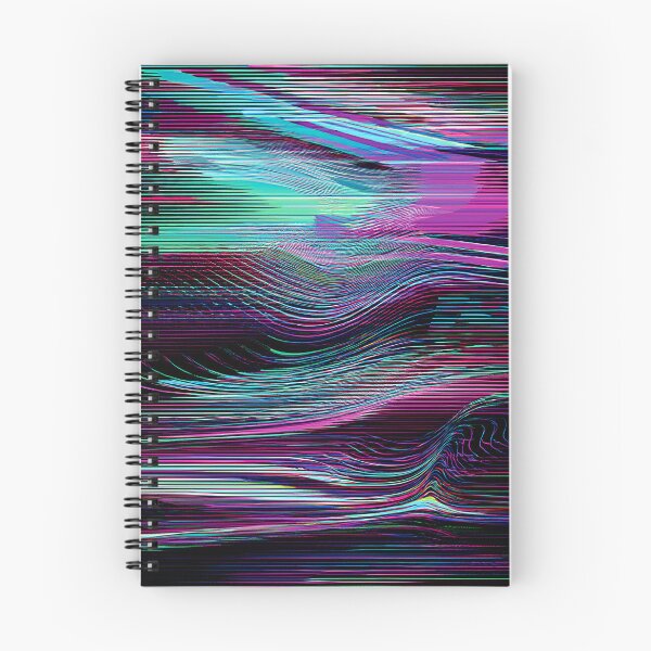 Item preview, Glitch Surreal Mountain Art designed and sold by CharlottePlaceArt.
