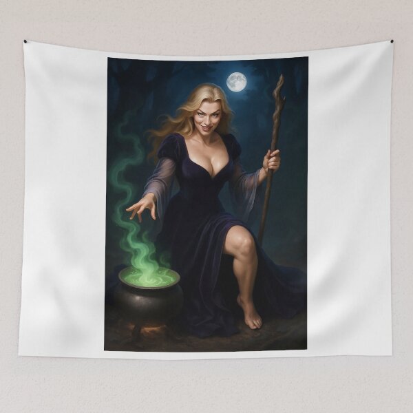 Item preview, Astrid Aurelia witch happy Halloween   designed and sold by CathryneDelamort.