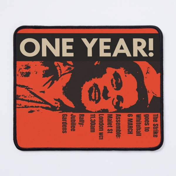 Item preview, Miners Strike - One Year On designed and sold by Radical Poster Collective.