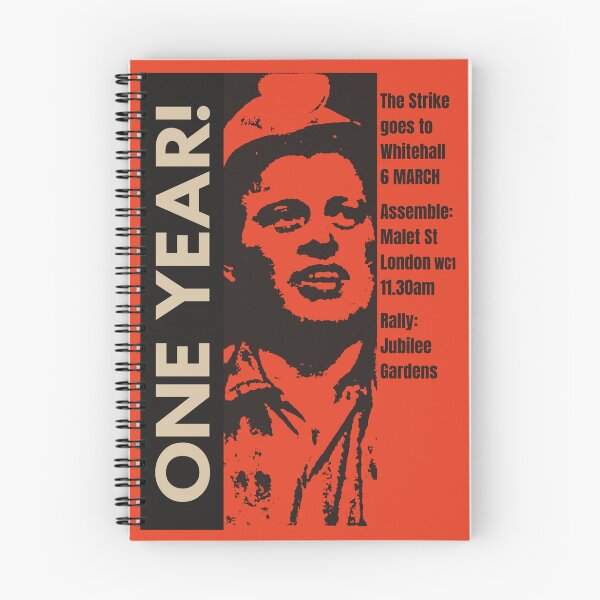 Item preview, Miners Strike - One Year On designed and sold by Radical Poster Collective.