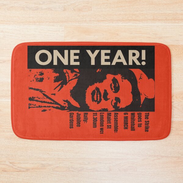 Item preview, Miners Strike - One Year On designed and sold by Radical Poster Collective.