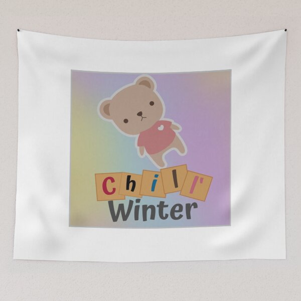 Item preview, The chill winter illustration image arts. designed and sold by Artcreations06.