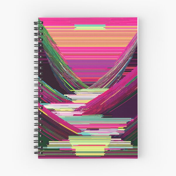 Item preview, Glitch Surreal Mountain Art designed and sold by CharlottePlaceArt.
