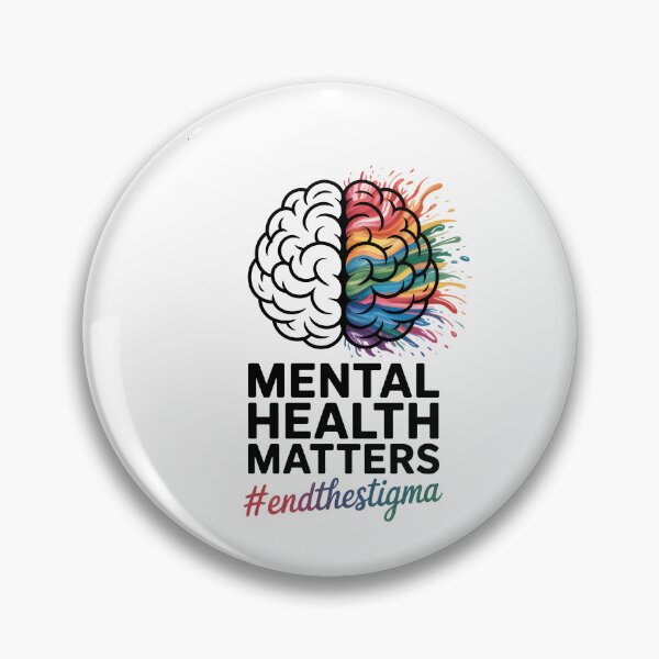 Item preview, End The Stigma Mental Health Matters Mental Health Awareness designed and sold by VENOM0RIOT.