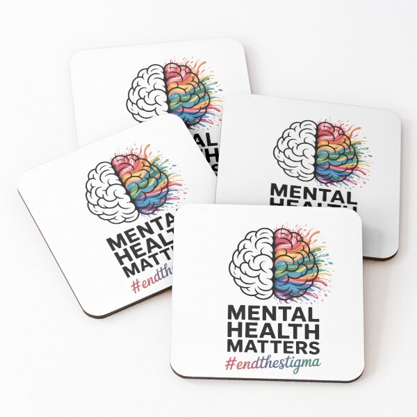 Item preview, End The Stigma Mental Health Matters Mental Health Awareness designed and sold by VENOM0RIOT.