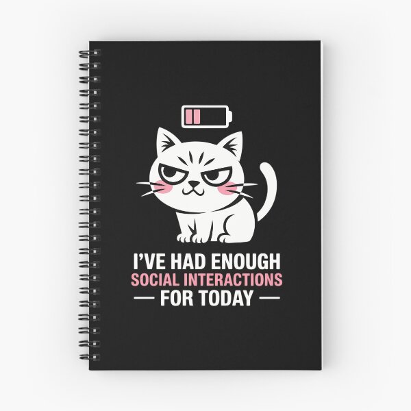 Item preview, Enough Social Interaction Today Grumpy Cat designed and sold by VENOM0RIOT.