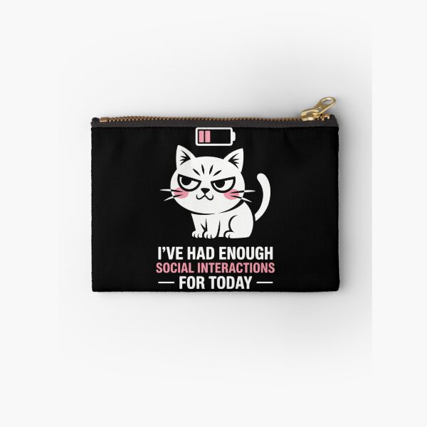 Item preview, Enough Social Interaction Today Grumpy Cat designed and sold by VENOM0RIOT.