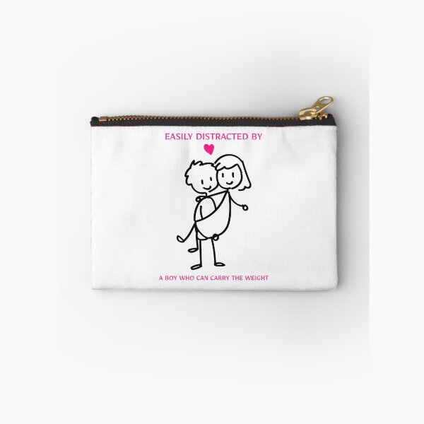 Item preview, Easily Distracted By A Boy Who Can Carry The Weight designed and sold by SavvyVacationer.
