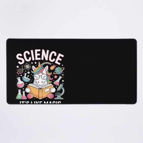 Item preview, Science Is Like Magic But Real Unicorn Science designed and sold by HuValverdeArt.