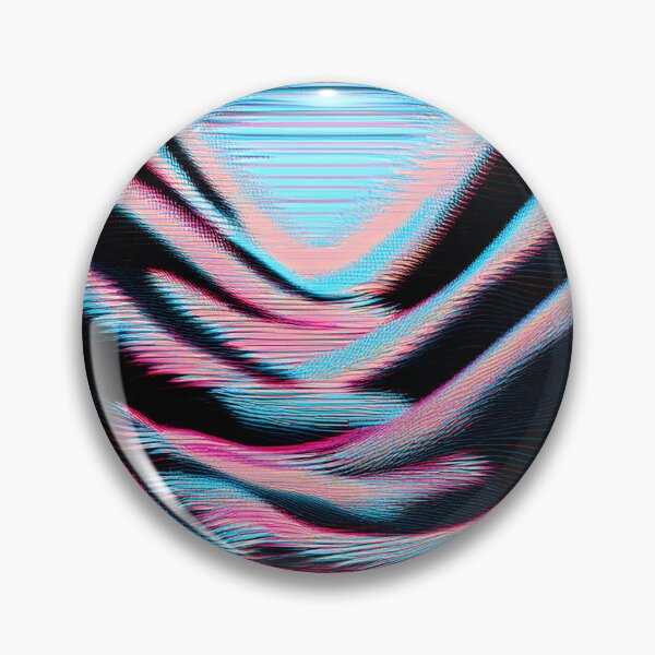 Item preview, Glitch Surreal Mountain Art designed and sold by CharlottePlaceArt.