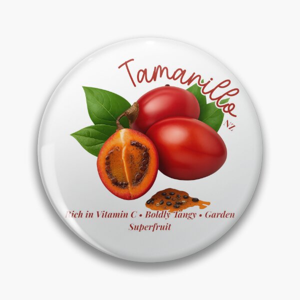 Item preview, Tamarillo Fruitcore Retro Art Design designed and sold by CottonandQuill.