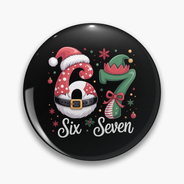 Artikelvorschau, 67 Meme Sechs Sieben Weihnachten entworfen und verkauft von Bandikonsalez.