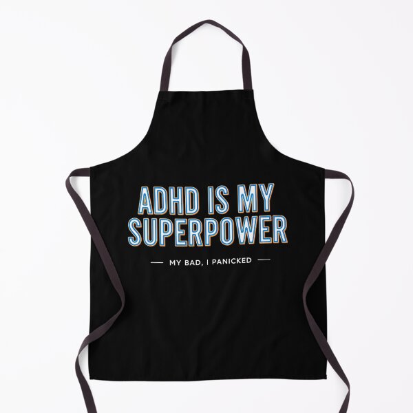 Item preview, Funny ADHD Superpower Retro Quote designed and sold by SholoStudio.
