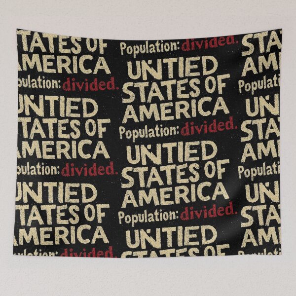 Item preview, Typographic Protest Image with Contrasting Colors and Message of Discord designed and sold by SplashTastic.