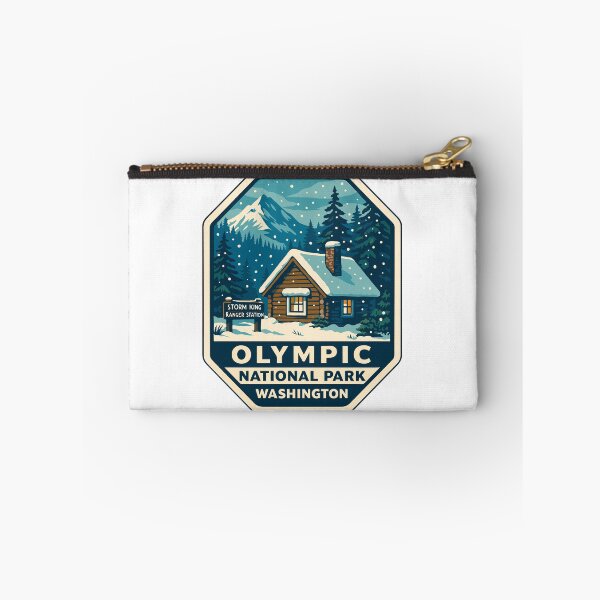 Item preview, Olympic National Park Retro Sticker designed and sold by Ismeal Von.