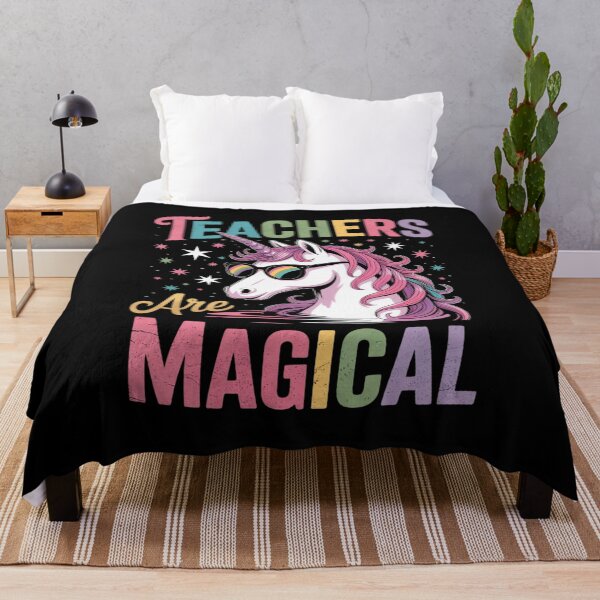 Item preview, TEACHERS ARE MAGICAL I'm Unicorn Halloween Teach Squad designed and sold by HuValverdeArt.