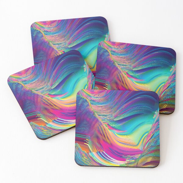 Item preview, Glitch Multicolored Noise Art designed and sold by CharlottePlaceArt.