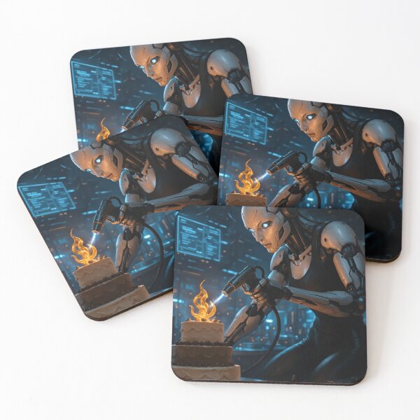Item preview, Android woman sweets  designed and sold by CathryneDelamort.