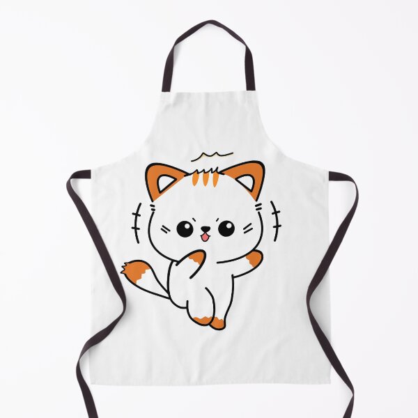Item preview, Happy Dancing Orange-Tabby Cat (Kawaii) designed and sold by AmaiDream.
