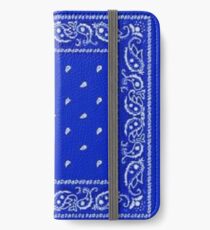Vinilo o funda para iPhone Pañuelo azul
