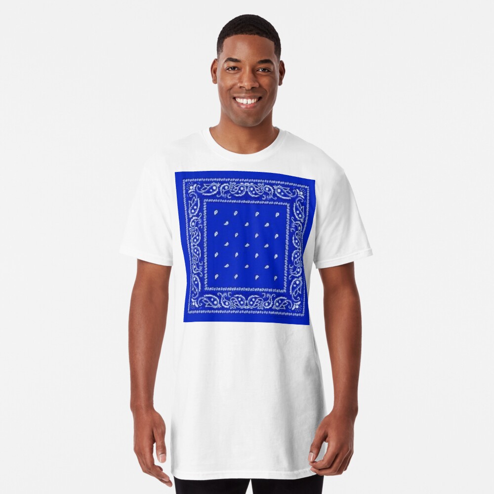 Blue Bandana Essential T-Shirt for Sale by ariahgraphics
