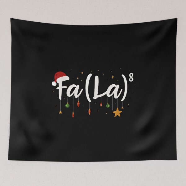 Item preview, FA (LA)8 Christmas Santa Fa La Math designed and sold by VENOM0RIOT.