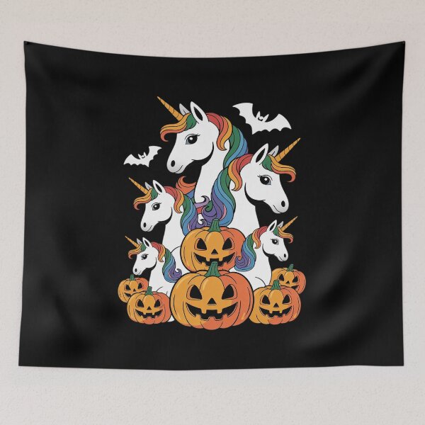 Item preview, Unicorn Pumpkin Jack O Lantern Halloween Costume  designed and sold by HuValverdeArt.