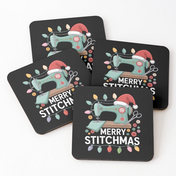 Item preview, Sewing Christmas Xmas Quilting Merry Stitchmas designed and sold by Bandikonsalez.