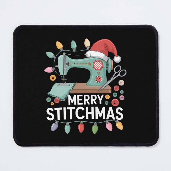 Item preview, Sewing Christmas Xmas Quilting Merry Stitchmas designed and sold by Bandikonsalez.